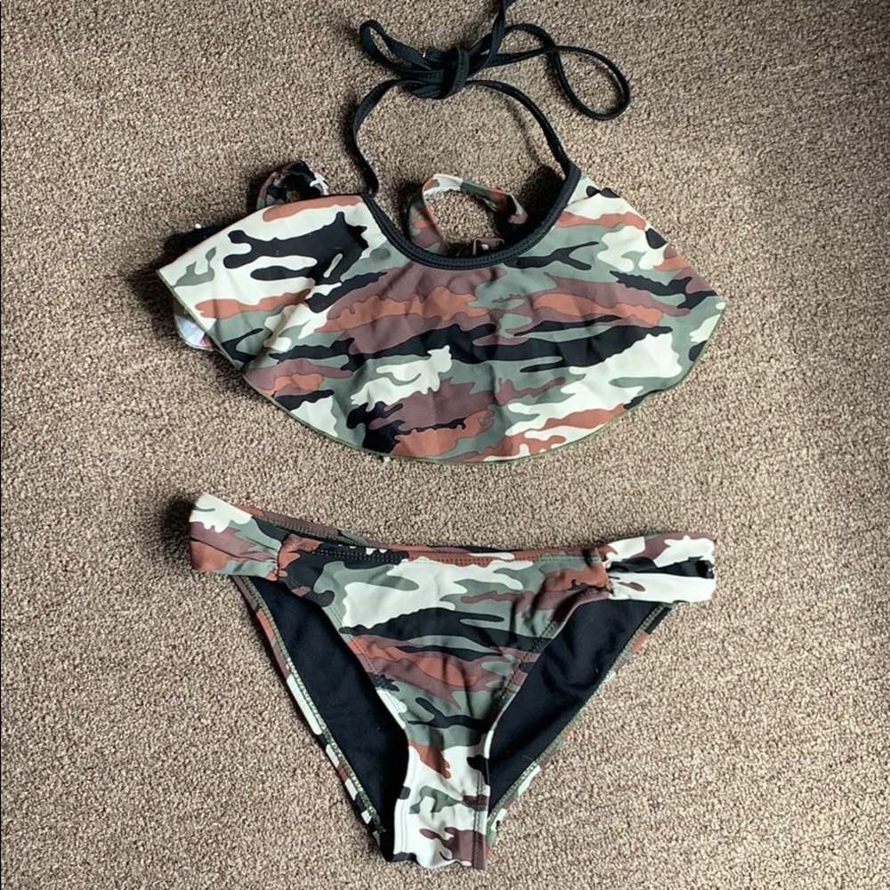 Camo bathing suit